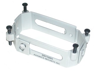 ARINC 408A Rectangular Clamps, Vertical Scale, 1 Deep