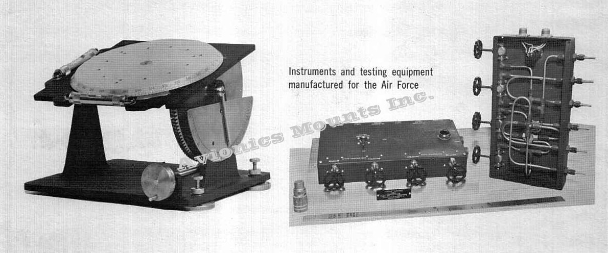 Instrument Testing Equipment made by Avionics Mounts Inc.